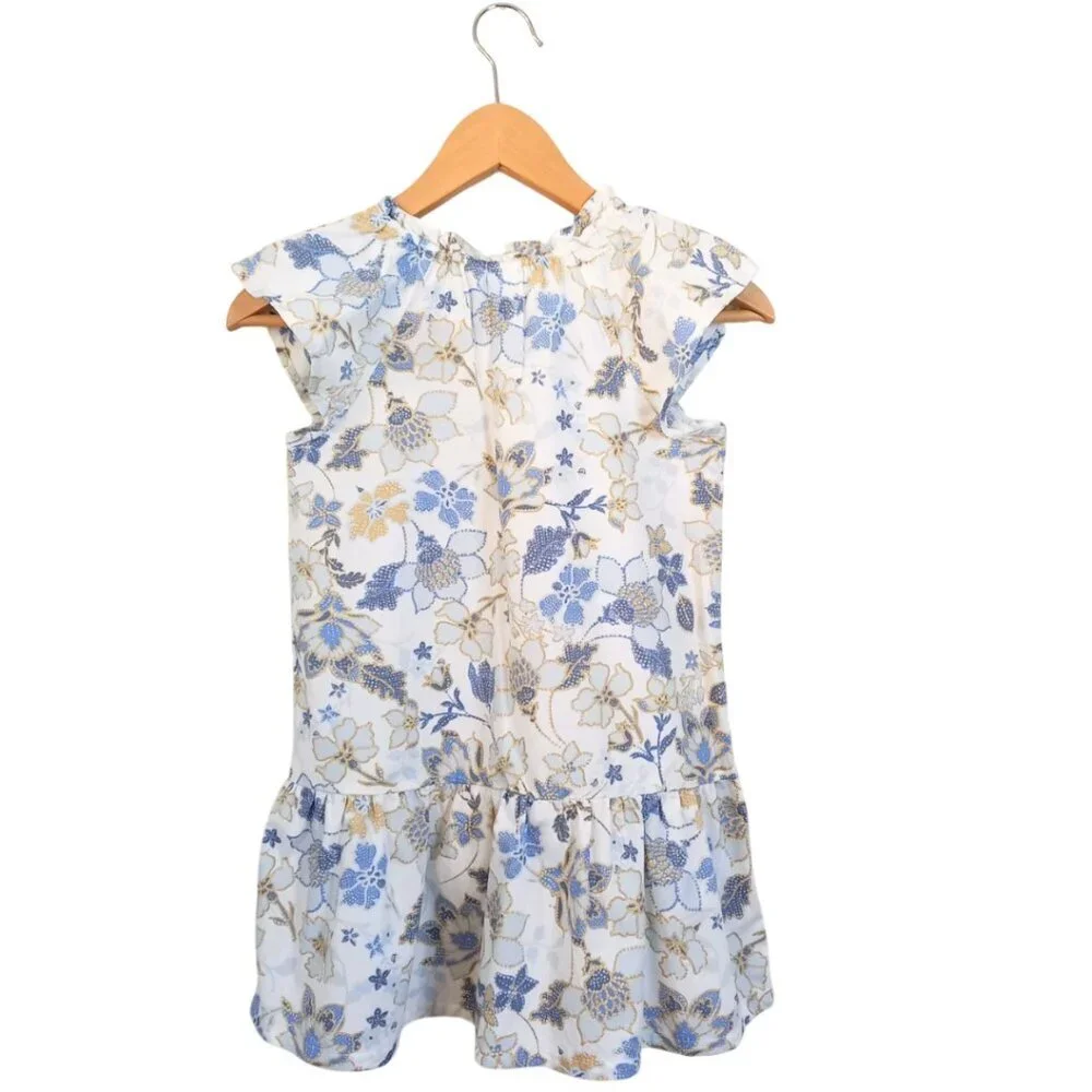 GAP Kids Floral Cotton Dress - Size 6-7 Years
